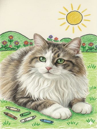 ペットの似顔絵