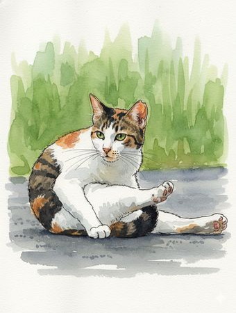 ペットの似顔絵