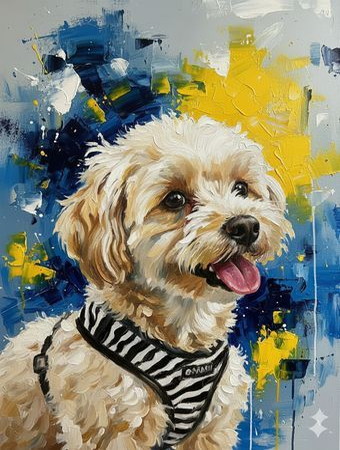 ペットの似顔絵