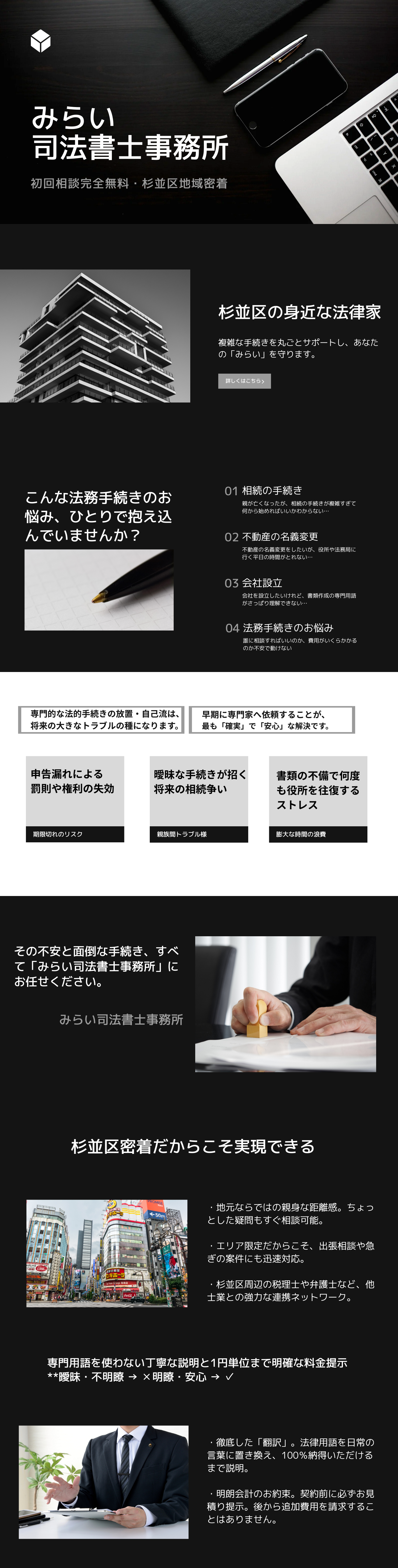 ランディングページ