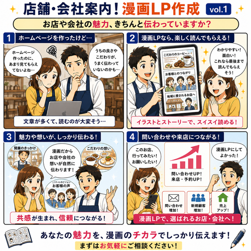 漫画会社（店舗）案内